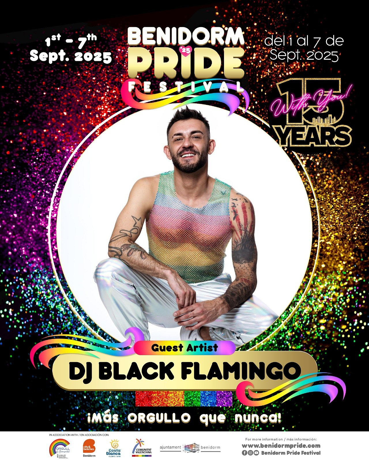 Benidorm Pride 2025 – Festival del Orgullo en Costa Blanca | FOTKAI