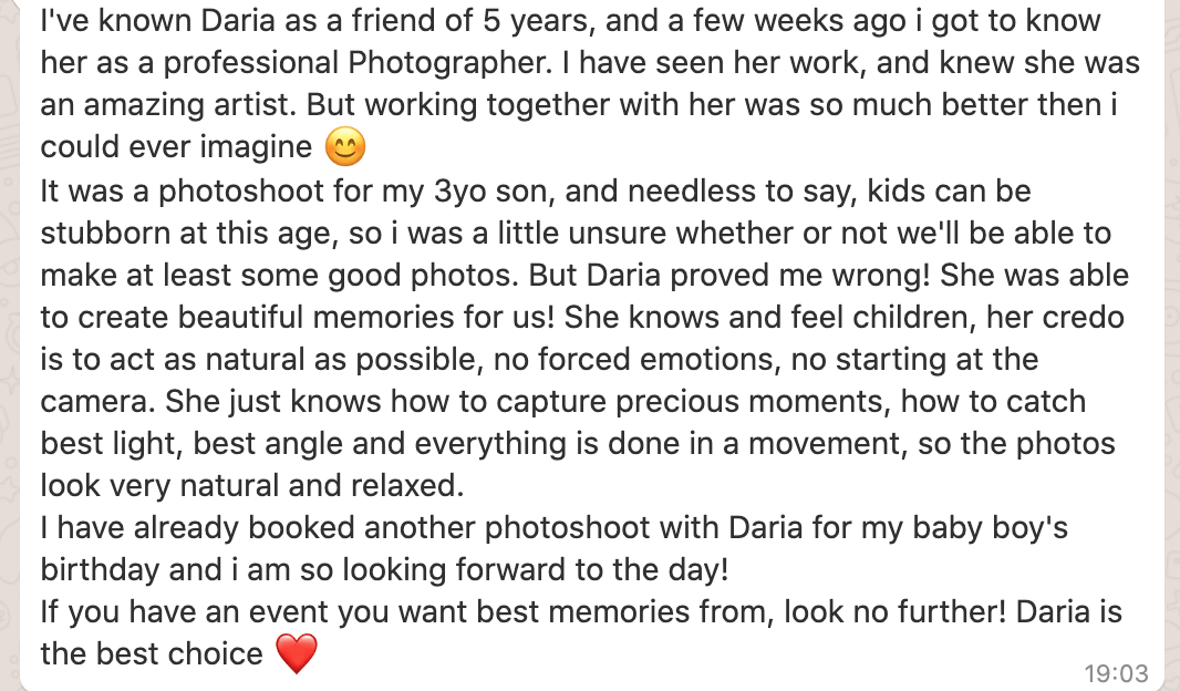 Familie. Eure authentischen Fotos & Videos