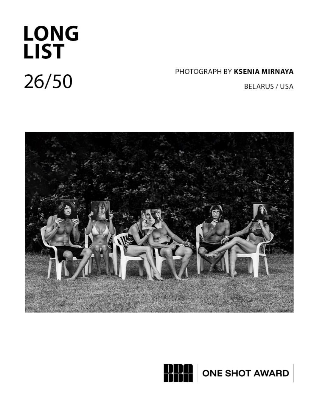 BBA One Shot Award. Ксения Мирная — Фотограф, с которым вы напишете вашу историю…