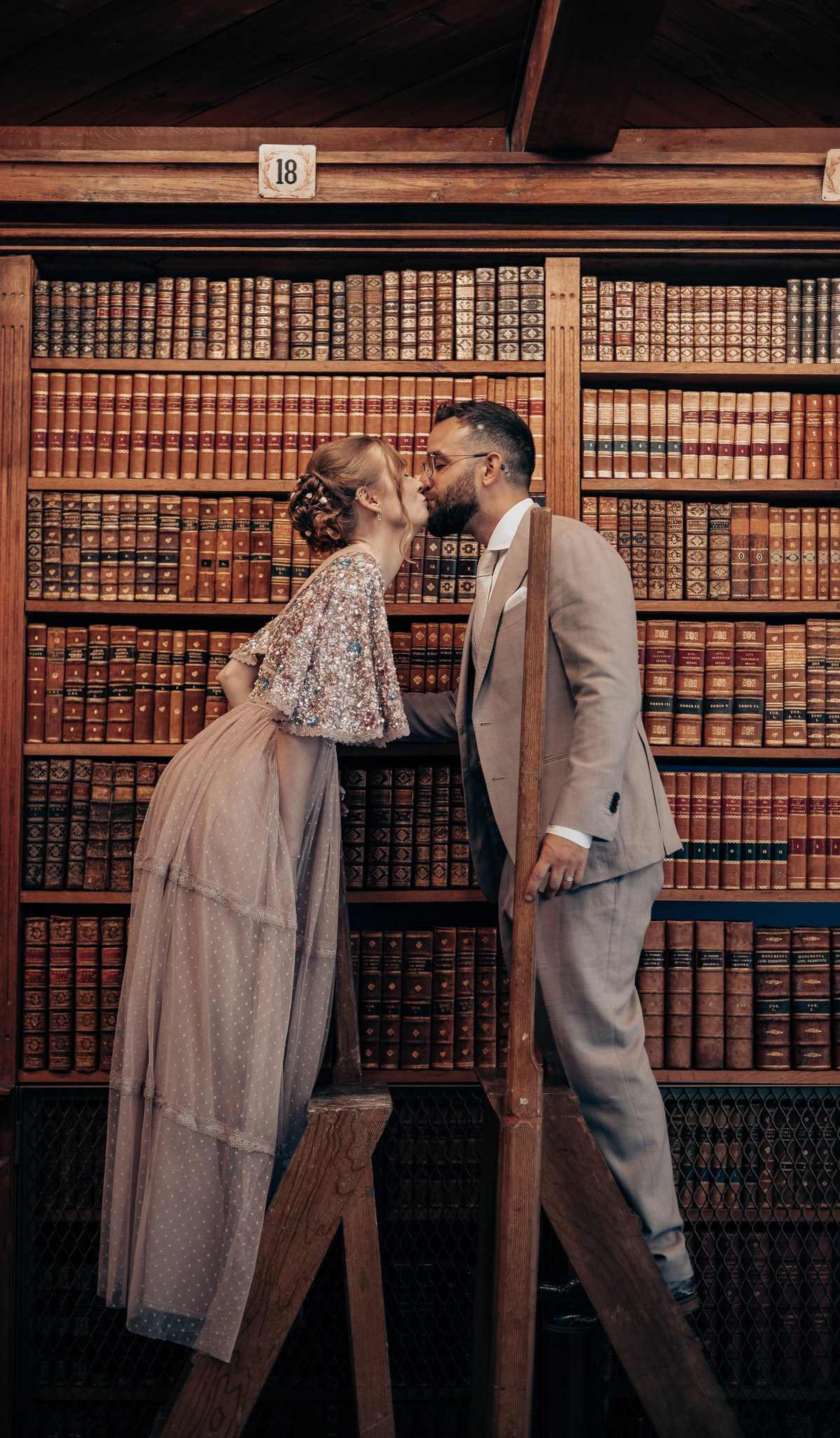 Romantisch portret van Eva en Johan op hun trouwdag - Kapture Fotografie