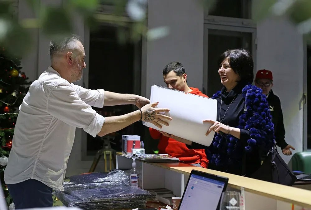 Открытие выставки Романа Рыбалёва «Календарь 2022». Школа Фотографии Романа Рыбалёва. Город Кишинёв, Молдова