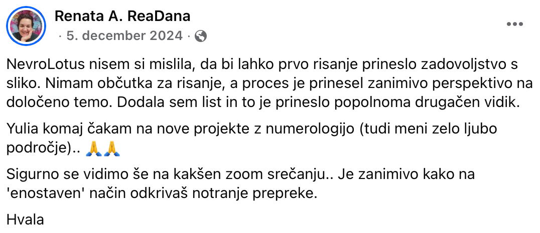 Nevrografika. Numerologija. Nevrografika. Delavnice