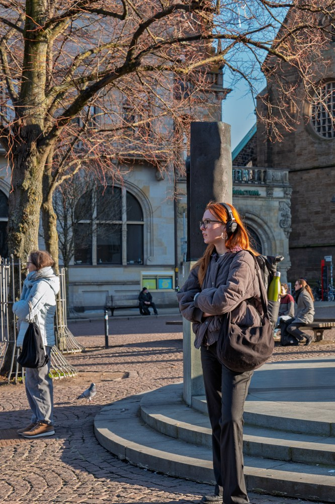 A little bit of street in Bremen #4. URBANSTREETFILES.ART