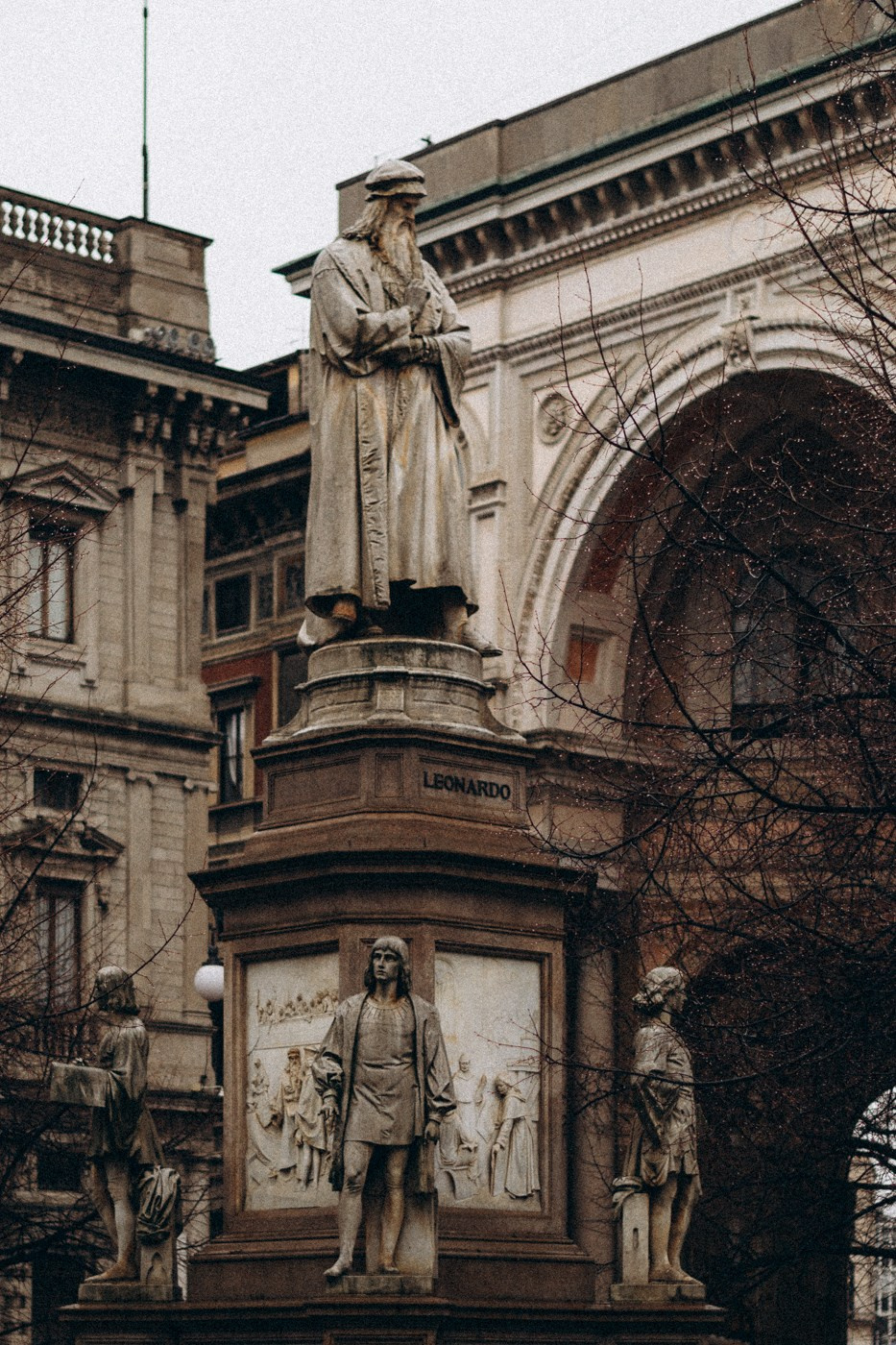 Rain in Milan. Anastasiia Buchinskaia Fotografa Milano