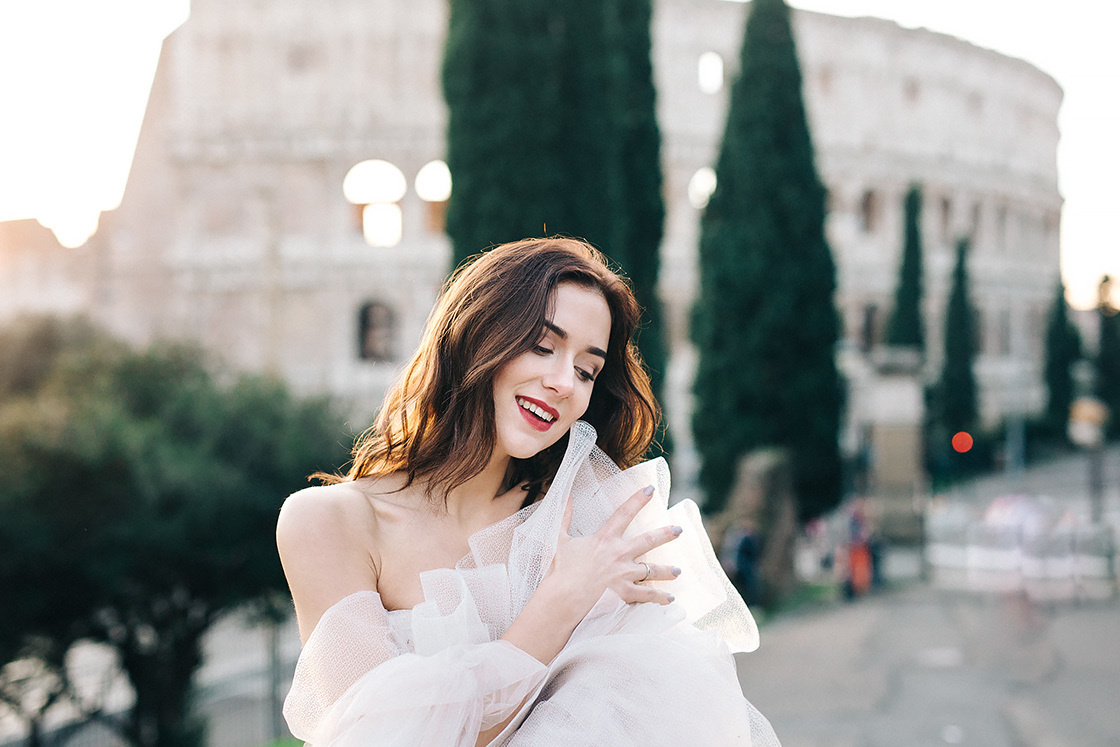 Свадебная фотосессия в Риме. Свадебный фотограф в Риге Юрий Кор