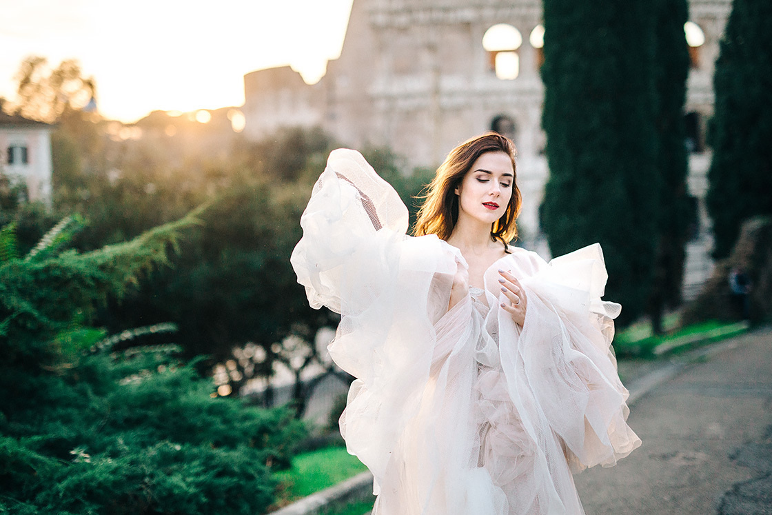 Свадебная фотосессия в Риме. Свадебный фотограф в Риге Юрий Кор