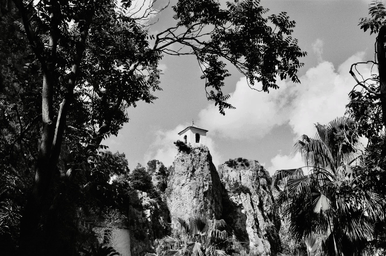 Where the alarm bell is being hit