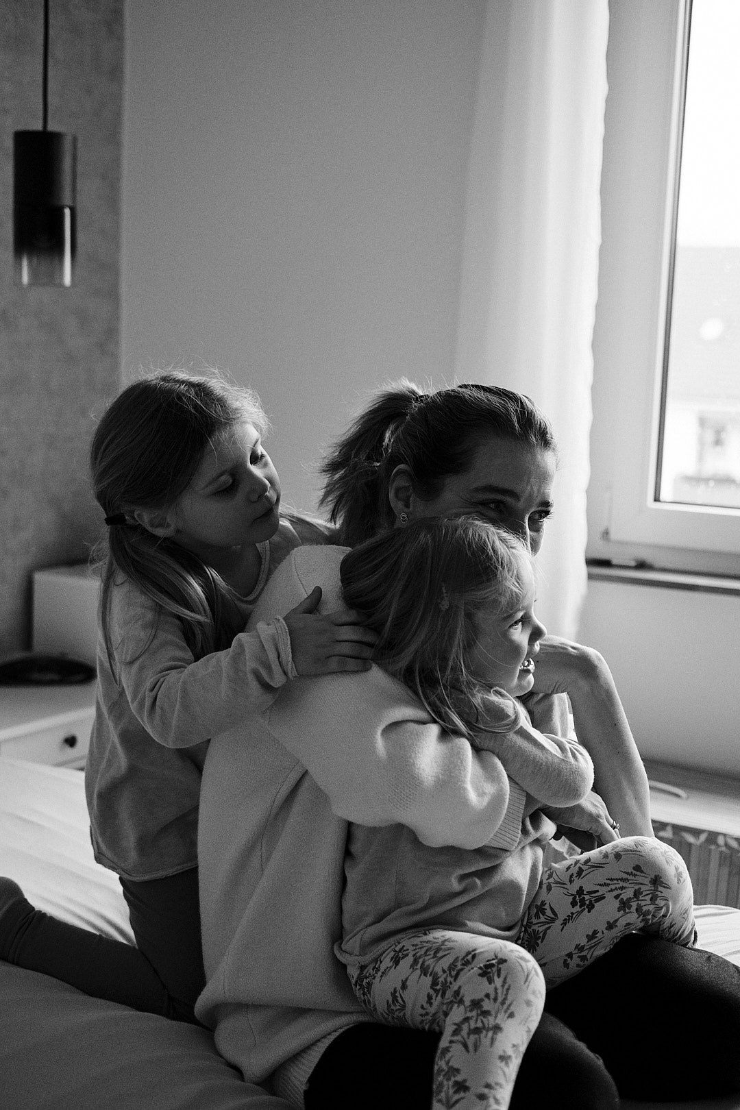 Felicitas & ihre Töchter. Valeriya Rudolph: Familien & Business Fotografin aus Karlsruhe