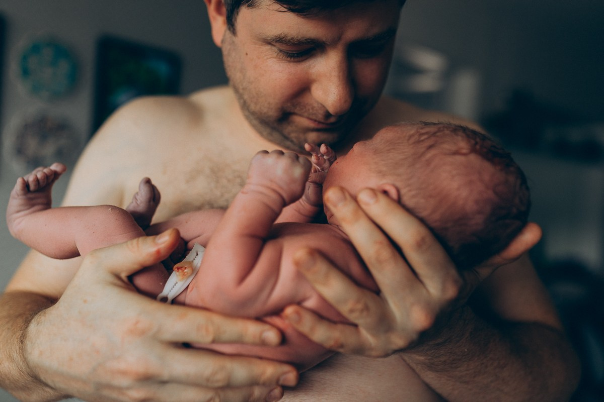 David’s Home Birth. Fotografa de família e crianças em Florianópolis SC Daria Ermolaev