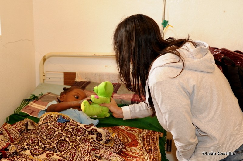 Photos of volunteer work in Mozambique. Simbahalu