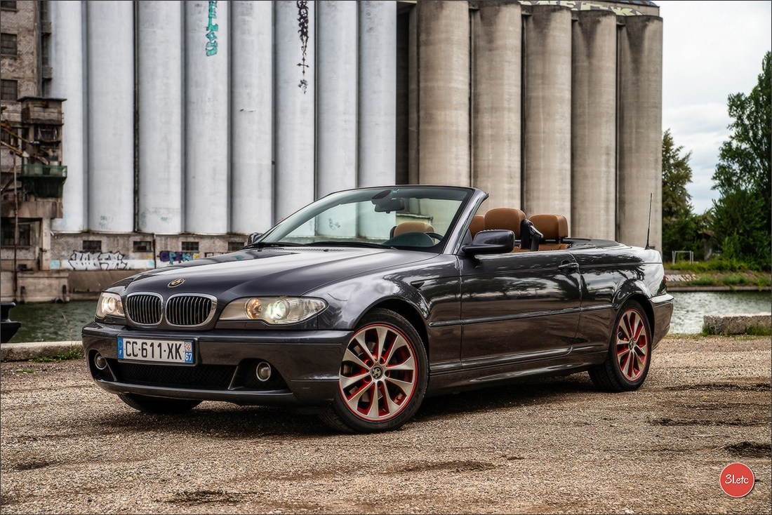 BMW SERIE 3 phase 2 de 2005 Version: 320ci 2.2i L6 Cabriolet. Photographe à Strasbourg | Portraits, Studio, Enfants, Événements