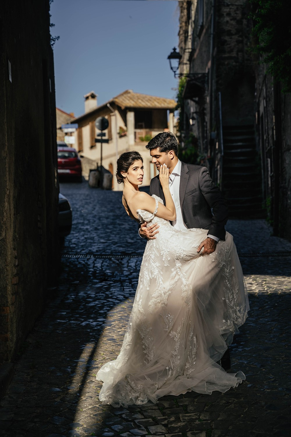 Wedding photoshoot in Braccian. Photographer in Italy Natalie Bero
