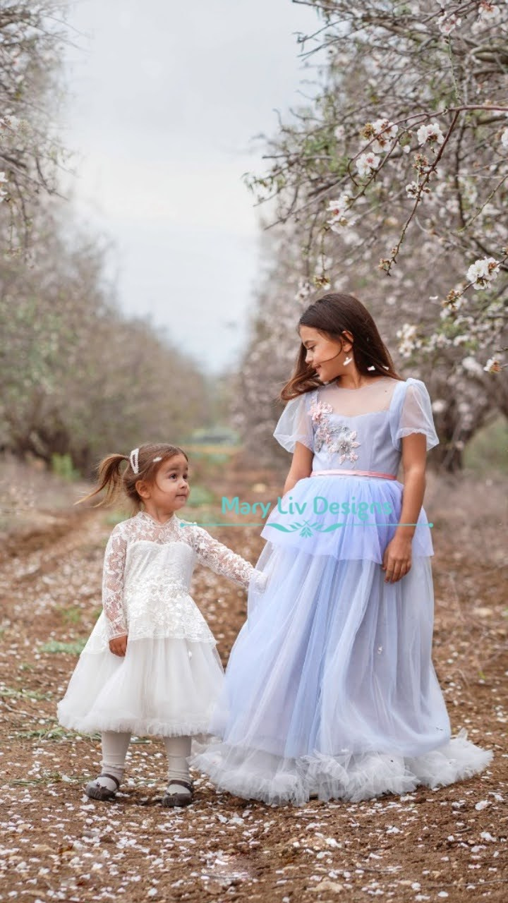 שמלה " Fairy ". מרי ליב, מעצבת שמלות בתפירה אישית