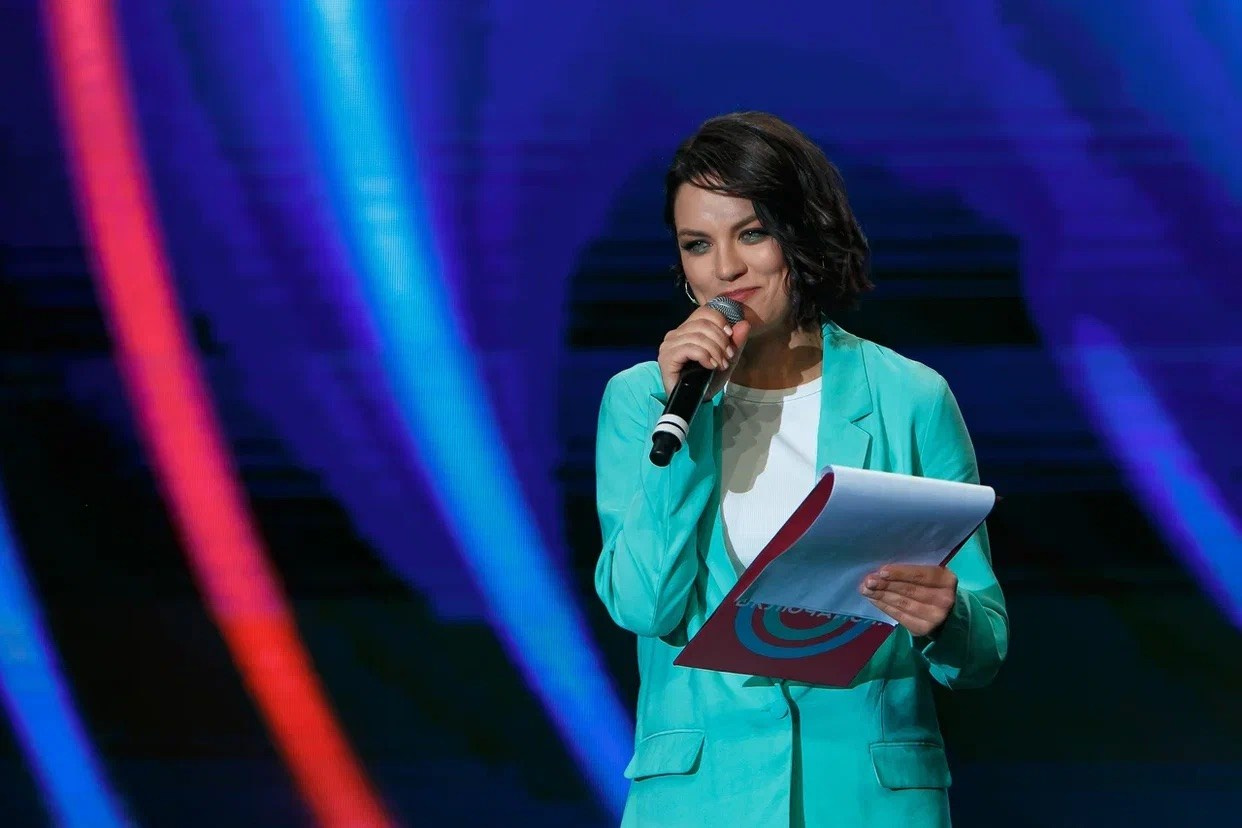 Grand Marathon Greenway Global Москва, Россия 4500 человек. Ведущая Москва Елена Чайка