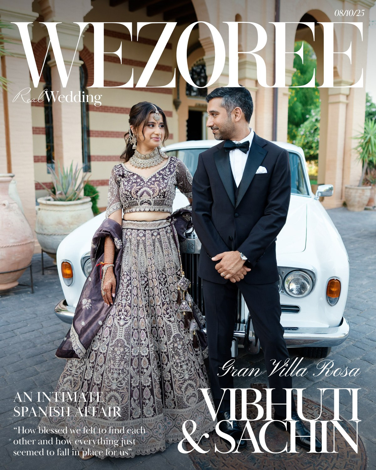 Indian wedding at Gran Villa Rosa, Barcelona