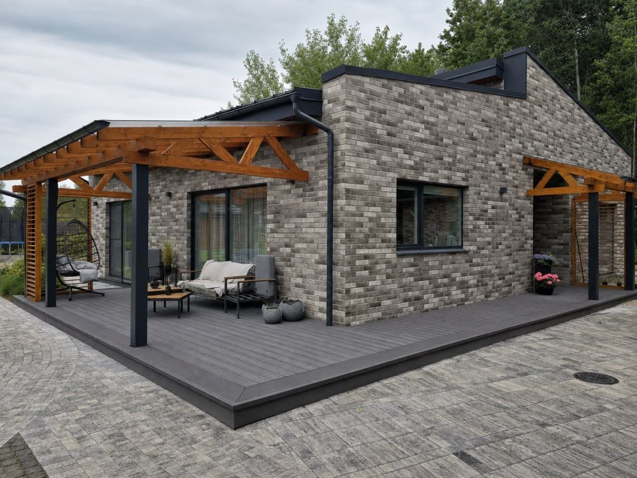 Country Residence 122m2. Interior Design Studio 4 Stūri