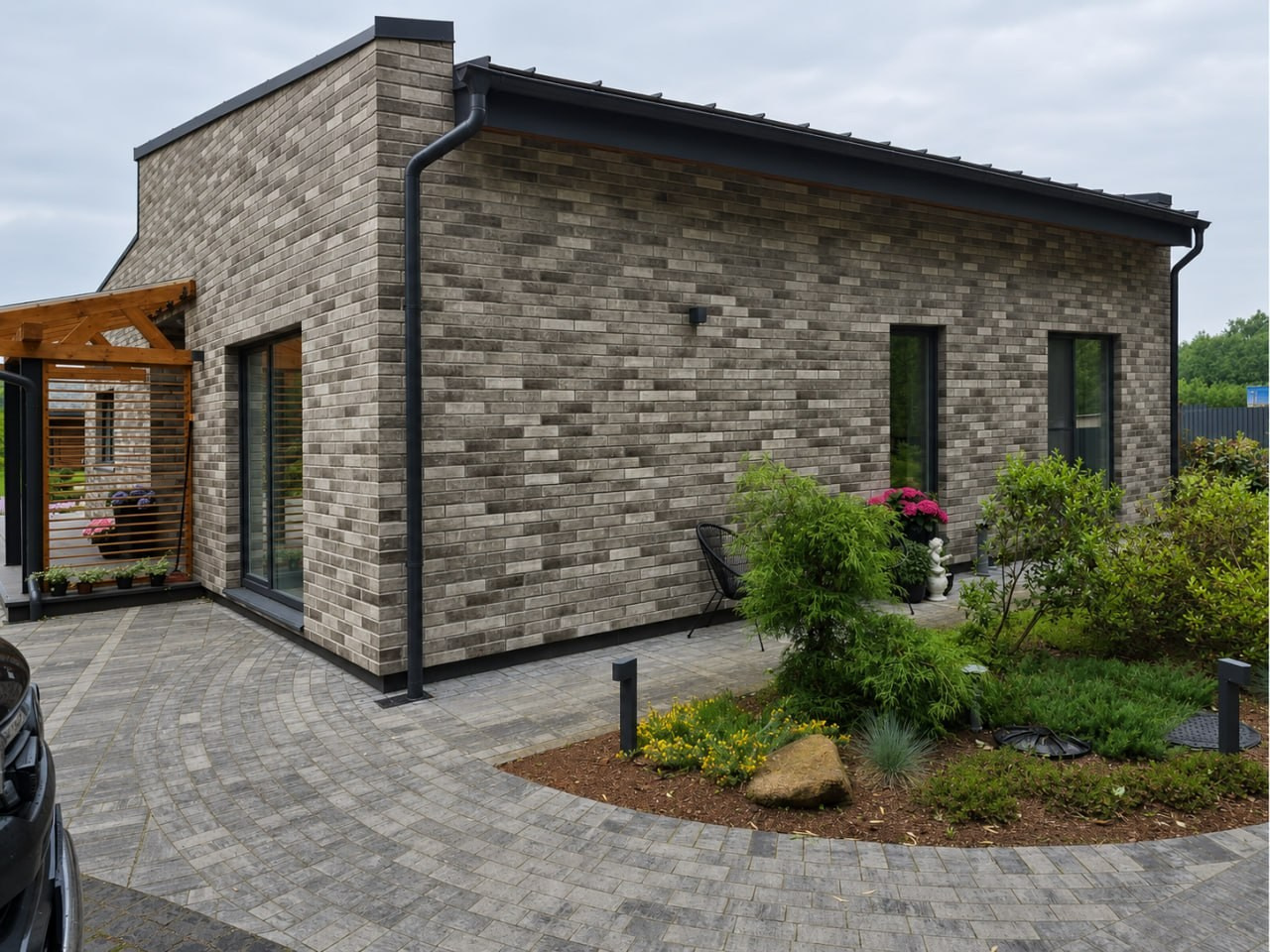 Country Residence 122m2. Interior Design Studio 4 Stūri