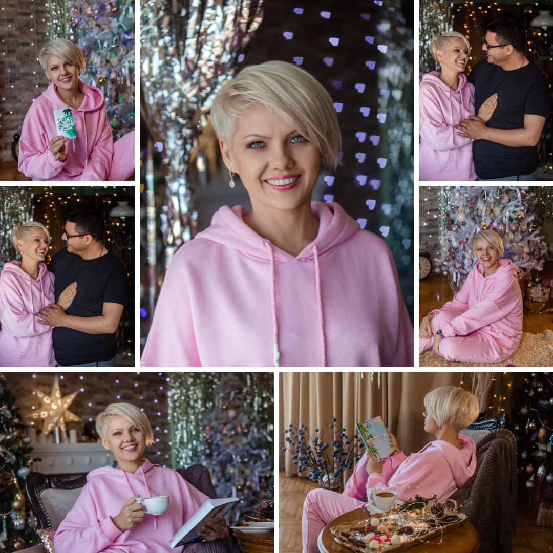 Irina’s New Year content photo session