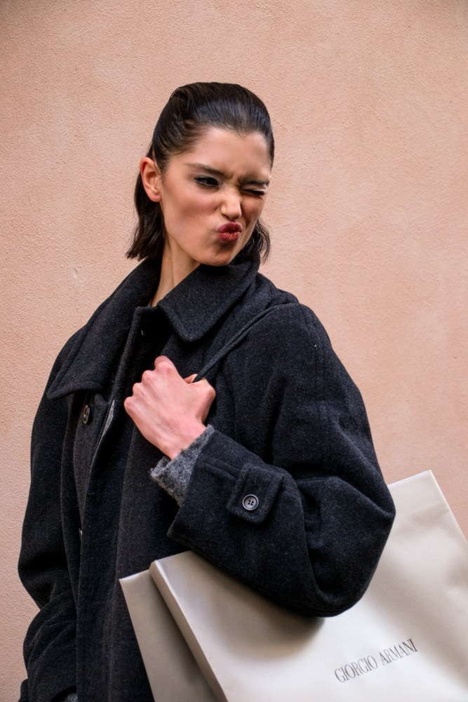 Street style in Milan. Milano Women Fashion Week. Photographer in Milan