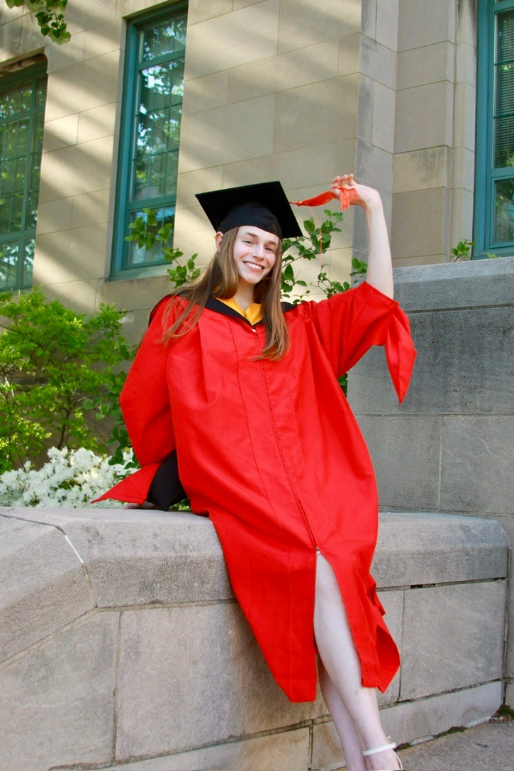 Masters graduation with Rach. Kelly Sang, graduation and portrait photographer in Boston