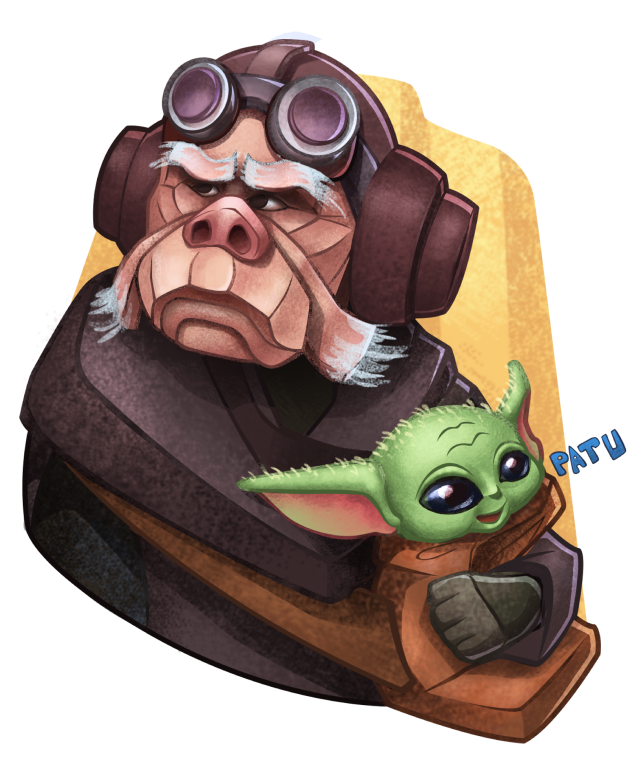 Characters. Mark Khabib Artist