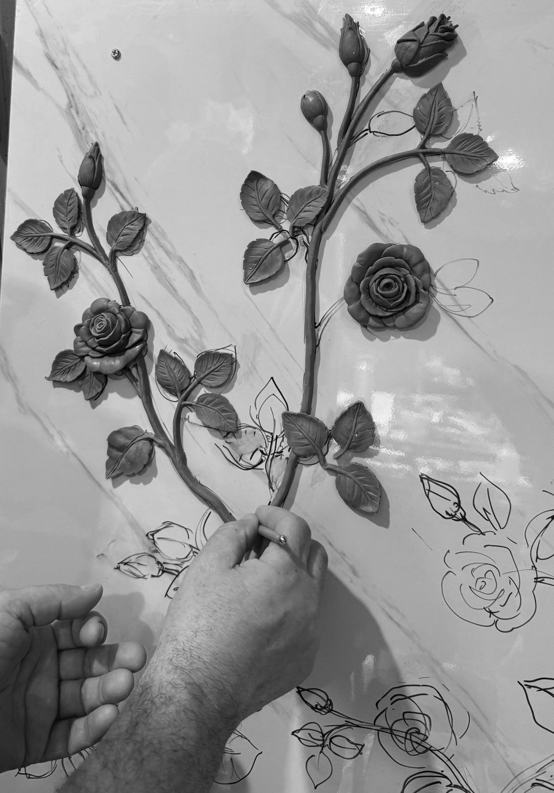 Custom Projects. Plaster molding