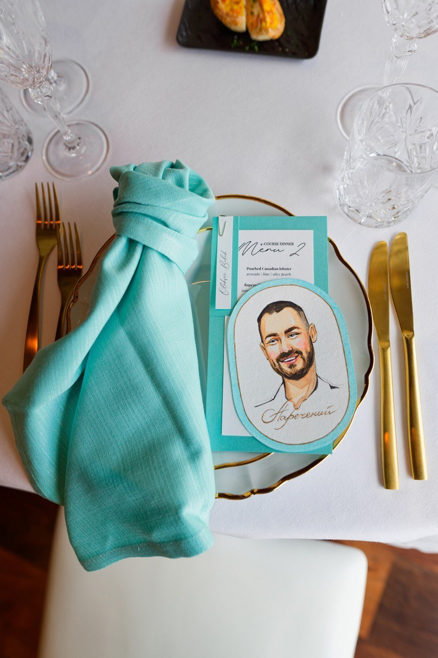 Wedding Seatings Cards. InnaIllustrator