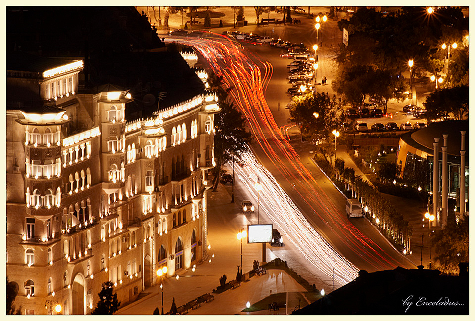 Səyahətlər. Bakıda fotoqraf Kamran Enceladus