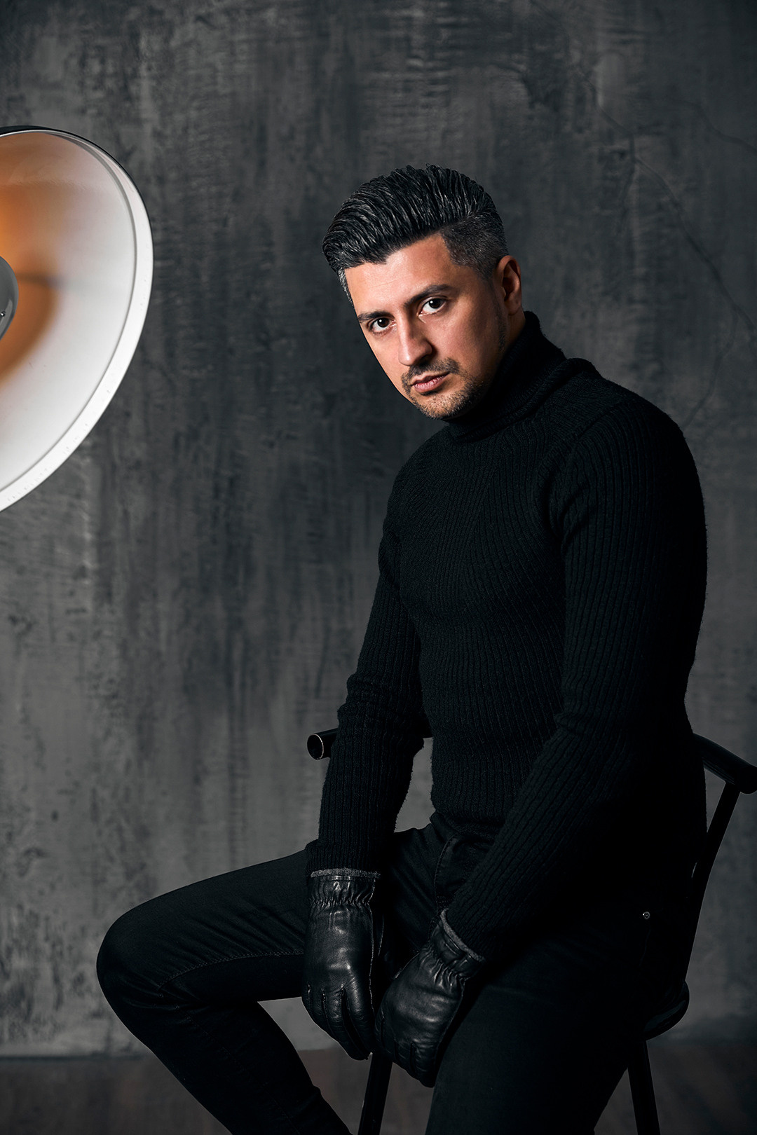 Portretlər. Bakıda fotoqraf Kamran Enceladus