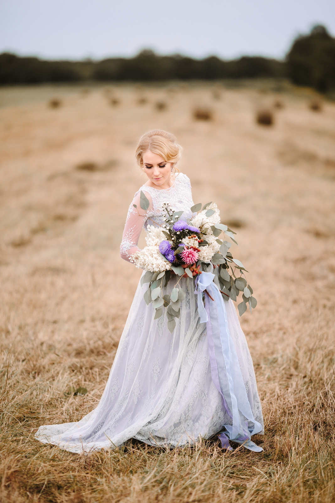 Elopement in Stacks of Hay. Wedding Photography & Videography Team in California, Los Angeles, San Francisco, San Diego and Travel