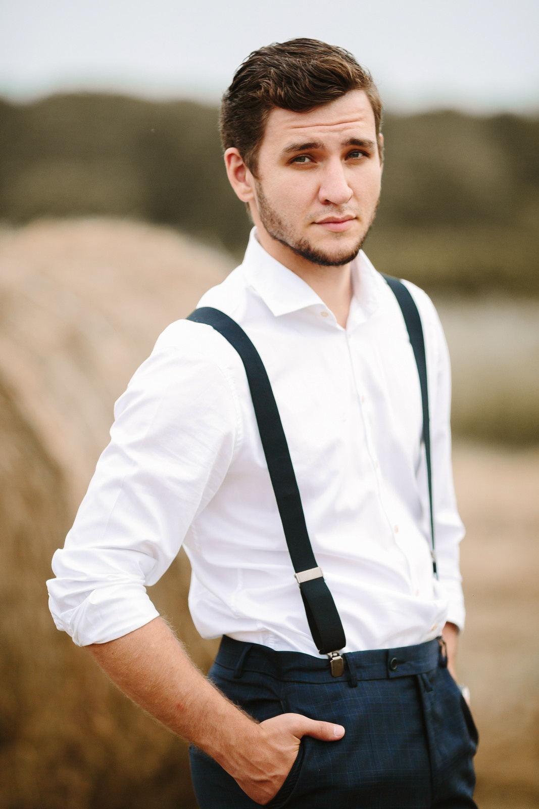 Elopement in Stacks of Hay. Wedding Photography & Videography Team in California, Los Angeles, San Francisco, San Diego and Travel