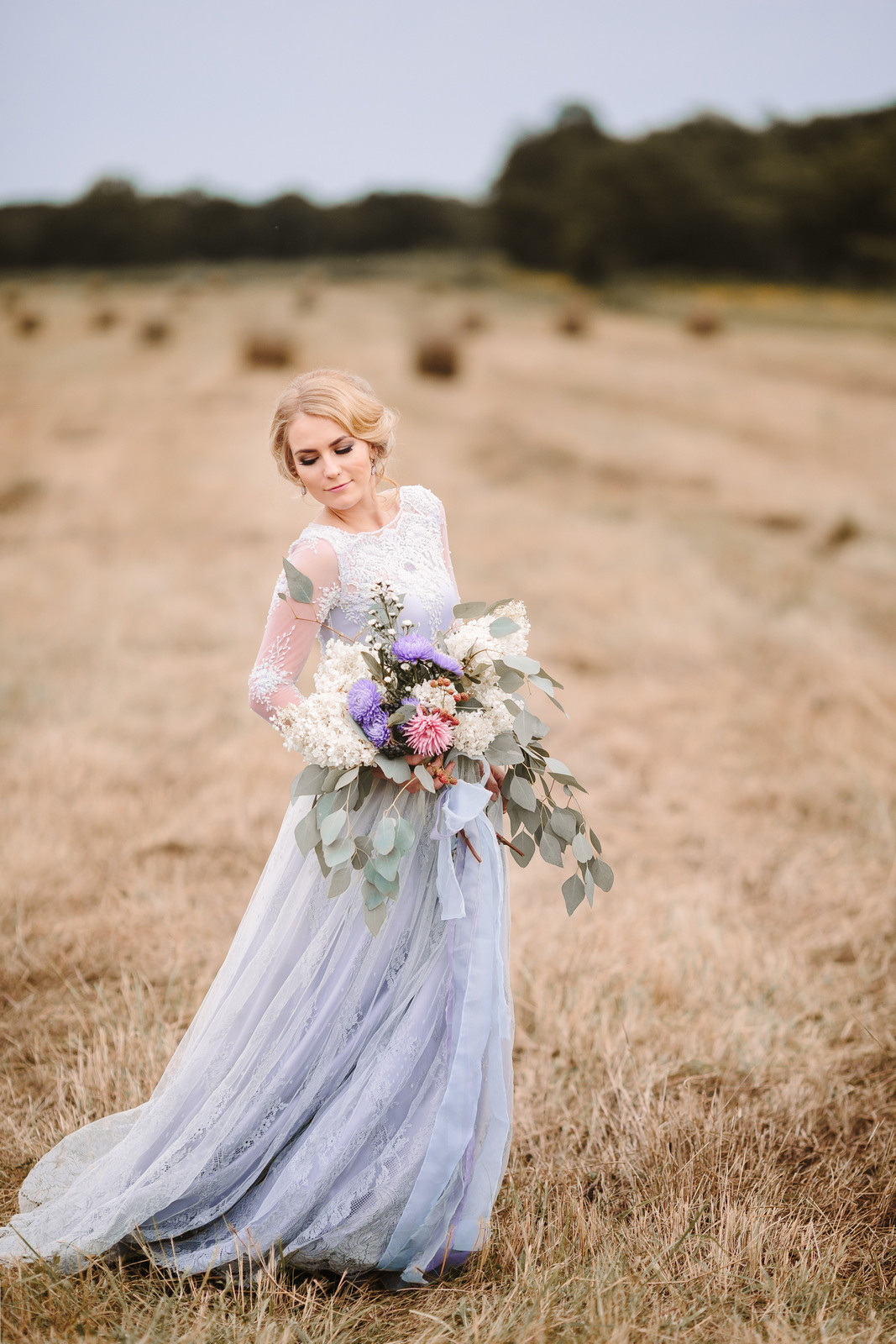 Elopement in Stacks of Hay. Wedding Photography & Videography Team in California, Los Angeles, San Francisco, San Diego and Travel