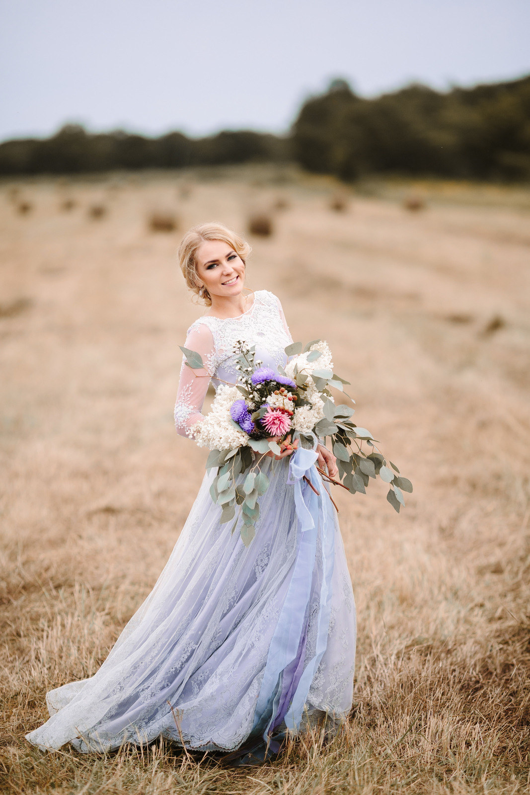 Elopement in Stacks of Hay. Wedding Photography & Videography Team in California, Los Angeles, San Francisco, San Diego and Travel