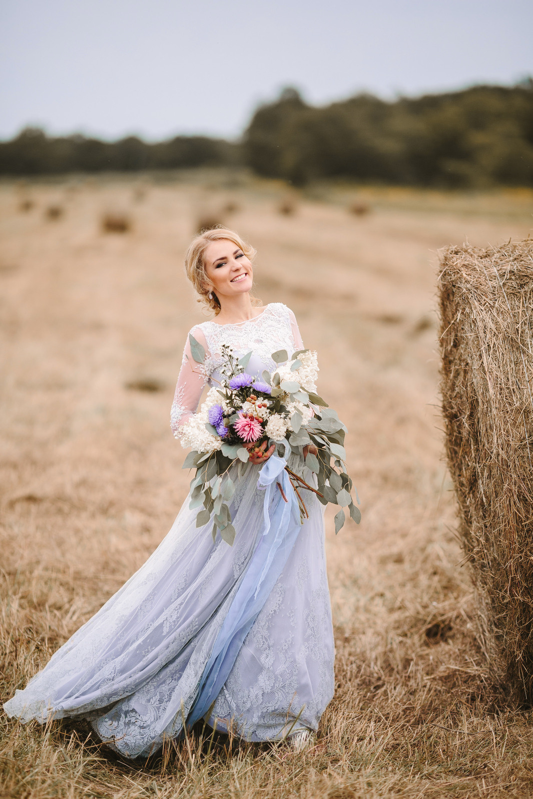 Elopement in Stacks of Hay. Wedding Photography & Videography Team in California, Los Angeles, San Francisco, San Diego and Travel