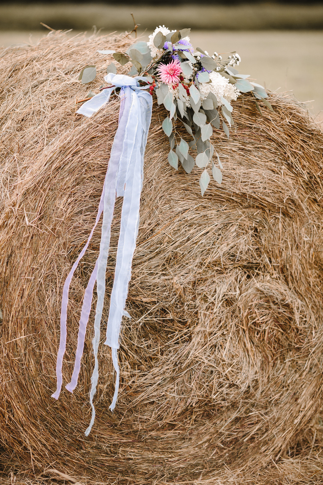 Elopement in Stacks of Hay. Wedding Photography & Videography Team in California, Los Angeles, San Francisco, San Diego and Travel