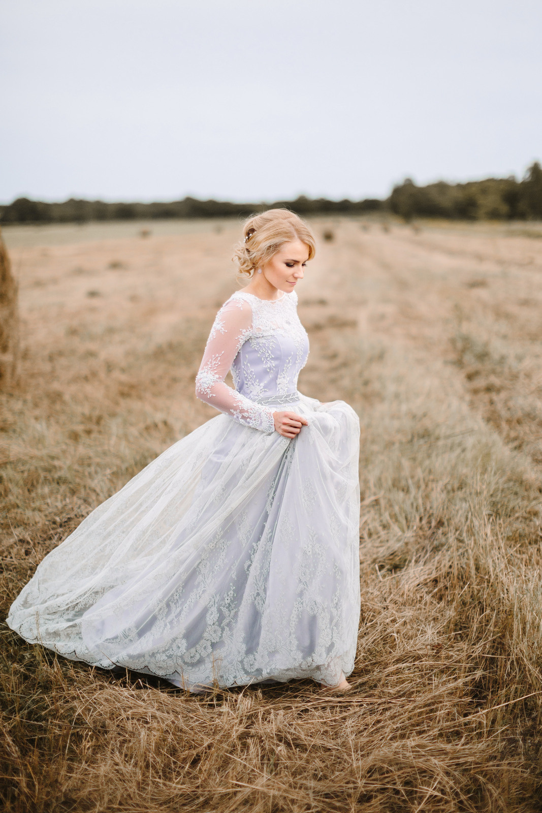 Elopement in Stacks of Hay. Wedding Photography & Videography Team in California, Los Angeles, San Francisco, San Diego and Travel