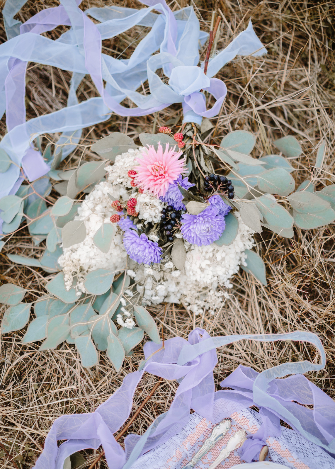 Elopement in Stacks of Hay. Wedding Photography & Videography Team in California, Los Angeles, San Francisco, San Diego and Travel