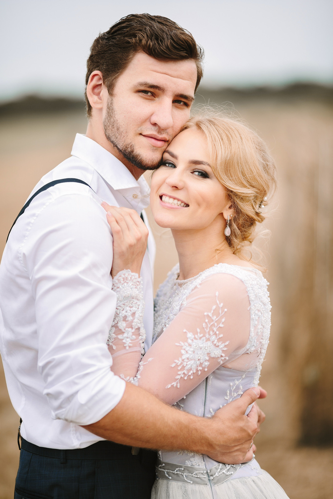 Elopement in Stacks of Hay. Wedding Photography & Videography Team in California, Los Angeles, San Francisco, San Diego and Travel