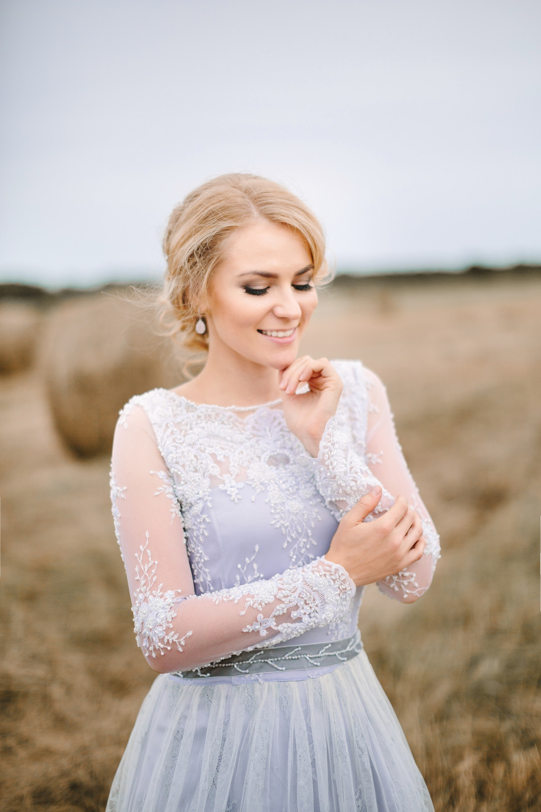 Elopement in Stacks of Hay. Wedding Photography & Videography Team in California, Los Angeles, San Francisco, San Diego and Travel