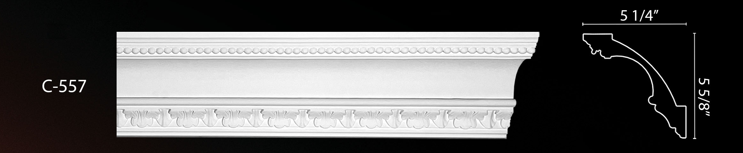 Crown Molding. Plaster molding