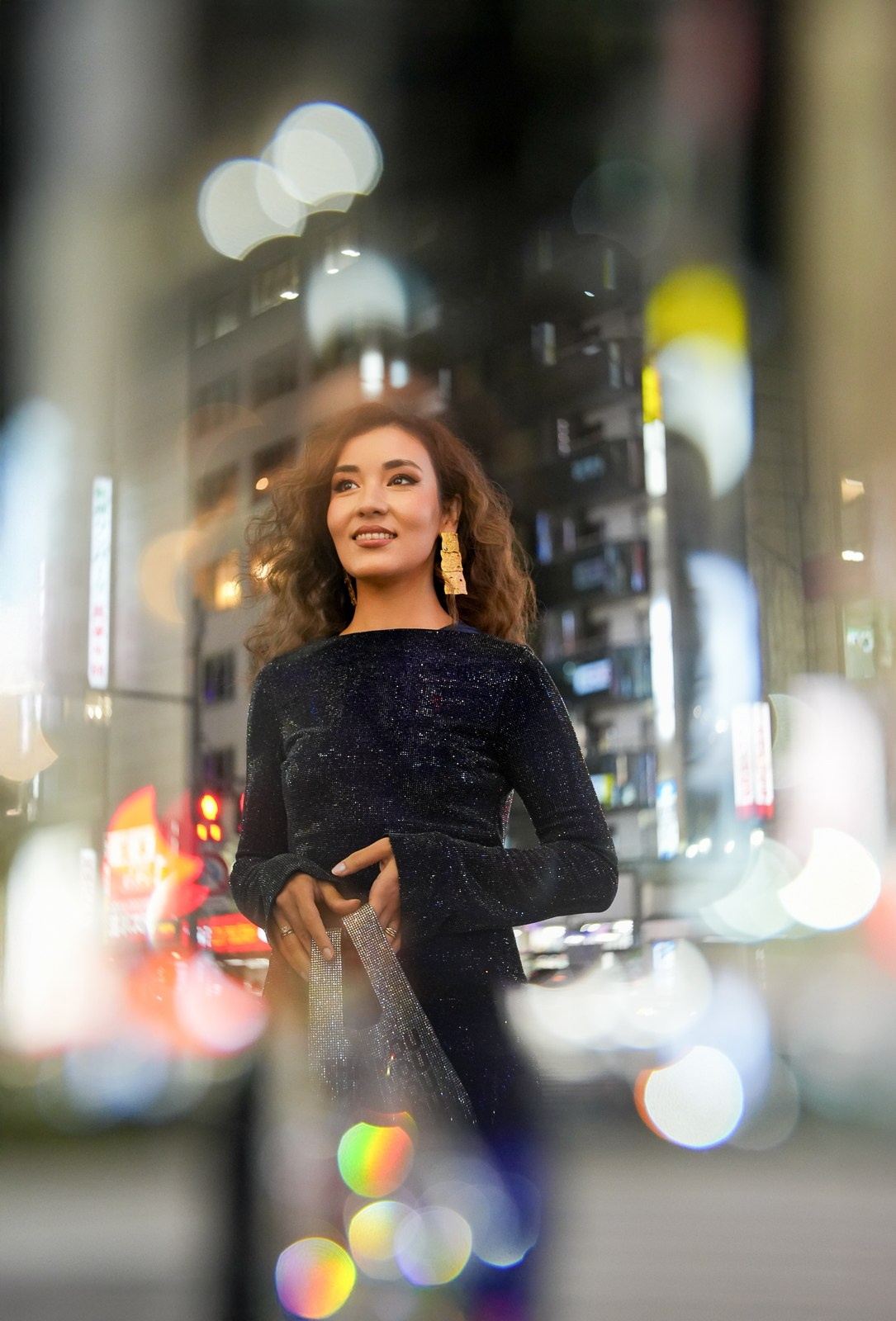 Shinjuku. Фотограф в Токио Япония