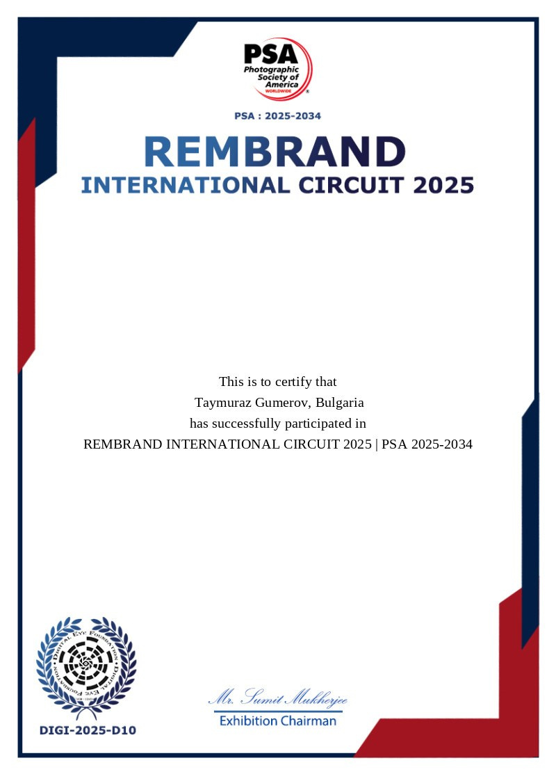 My Awards. Портретен и будоар фотограф в София | Таймураз Гумеров