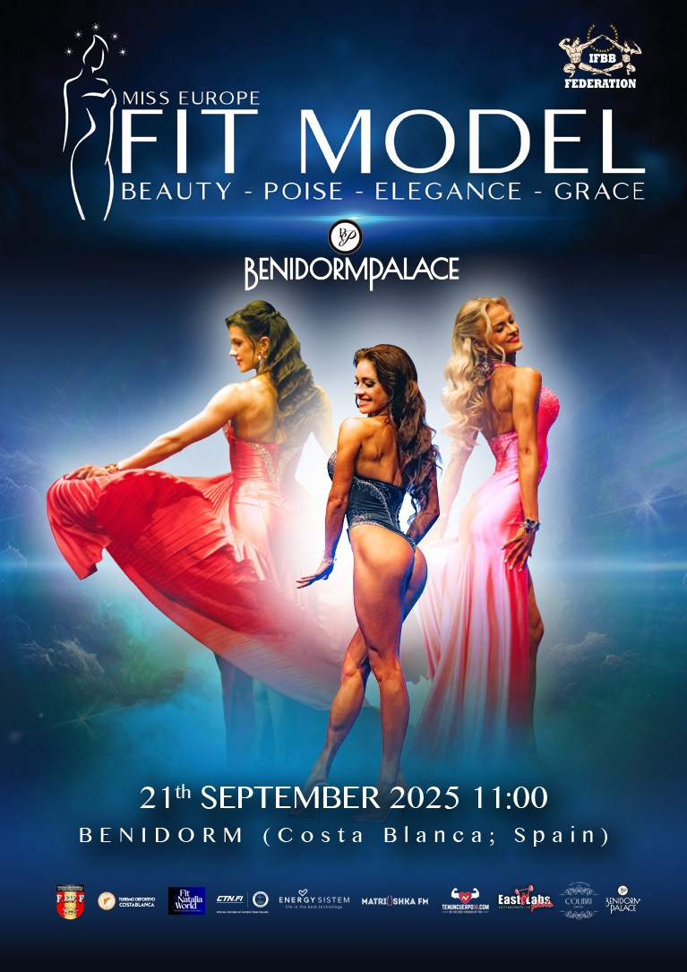 IFBB Miss Fit Model Europe 2025 – Gala en Benidorm Palace | FOTKAI