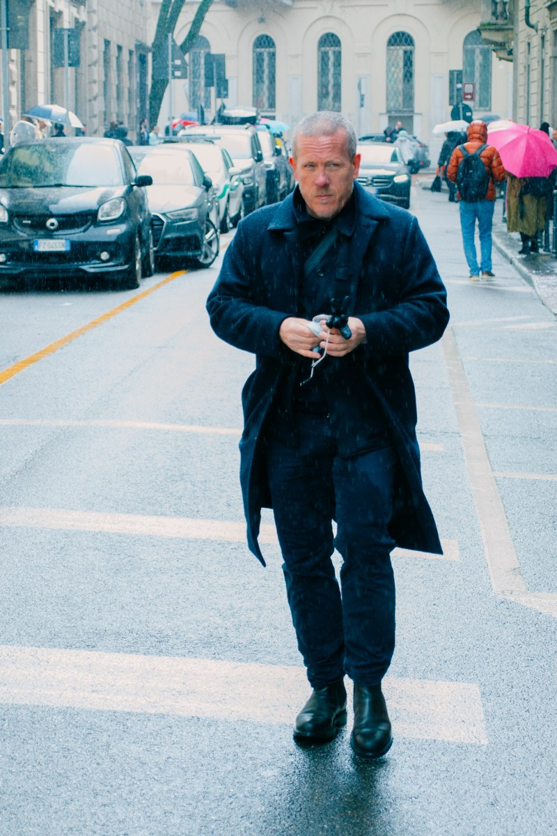 Streetstyle in Milan. Milano Fashion Week