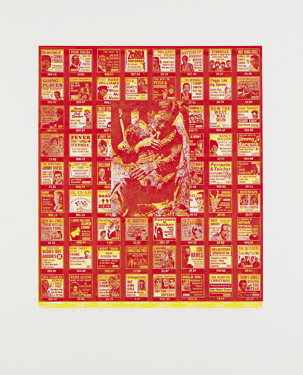 "The Story of Christmas", zincograph, 1972 - 1973  - Museum of Art in Łódź