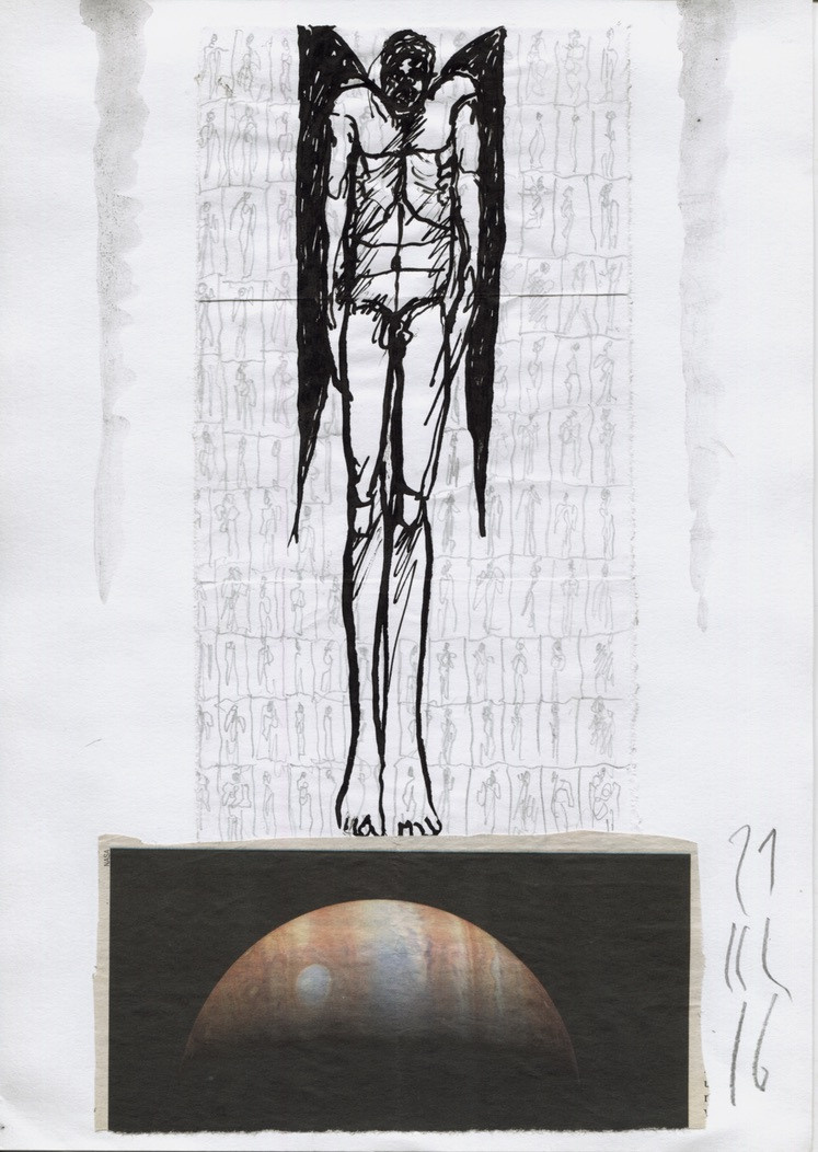 LOT, szkice do obrazów. Andrzej Strumiłło - Wybitny polski artysta