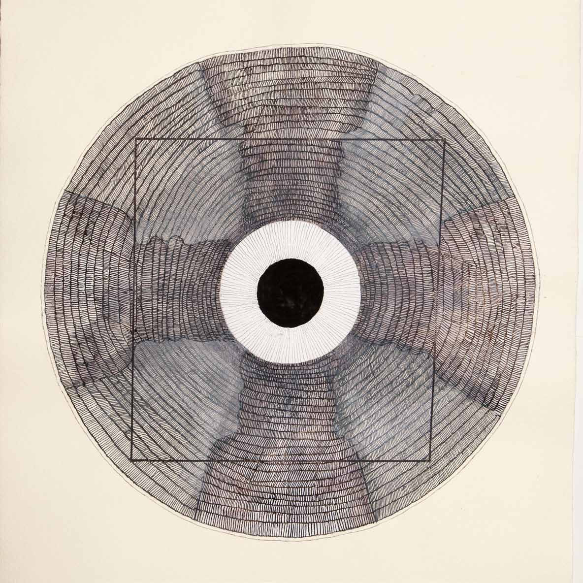 Mandala, rysunek, malarstwo, Andrzej Strumiłło, Andrzej Strumillo, cykl Mandala, polska sztuka współczesna, polski artysta, sztuka współczesna we współczesnej Polsce, współcześni polscy artyści, najlepsi polscy malarze, najlepsi polscy artyści, znani polscy artyści, Galeria Kordegarda, Kordegarda