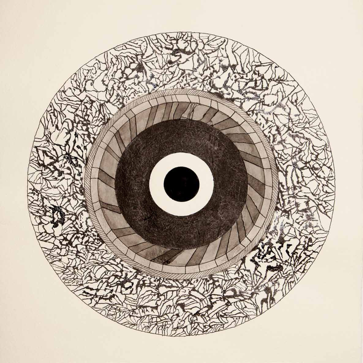 Mandala, rysunek, malarstwo, Andrzej Strumiłło, Andrzej Strumillo, cykl Mandala, polska sztuka współczesna, polski artysta, sztuka współczesna we współczesnej Polsce, współcześni polscy artyści, najlepsi polscy malarze, najlepsi polscy artyści, znani polscy artyści, Galeria Kordegarda, Kordegarda