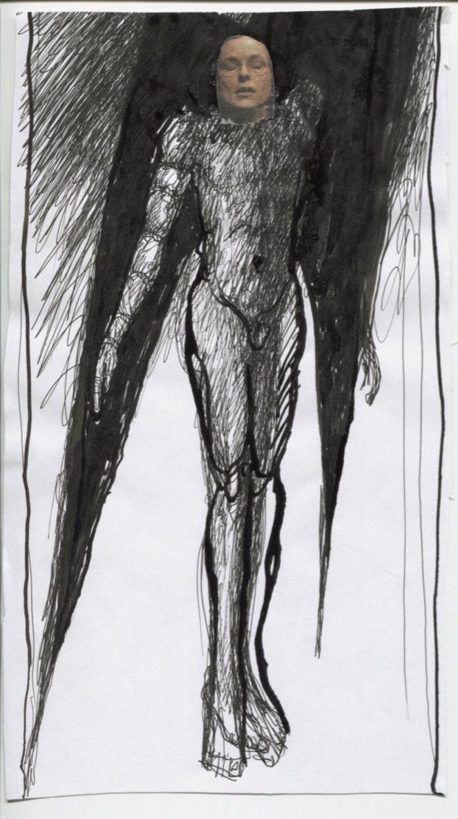 LOT, szkice do obrazów. Andrzej Strumiłło - Wybitny polski artysta