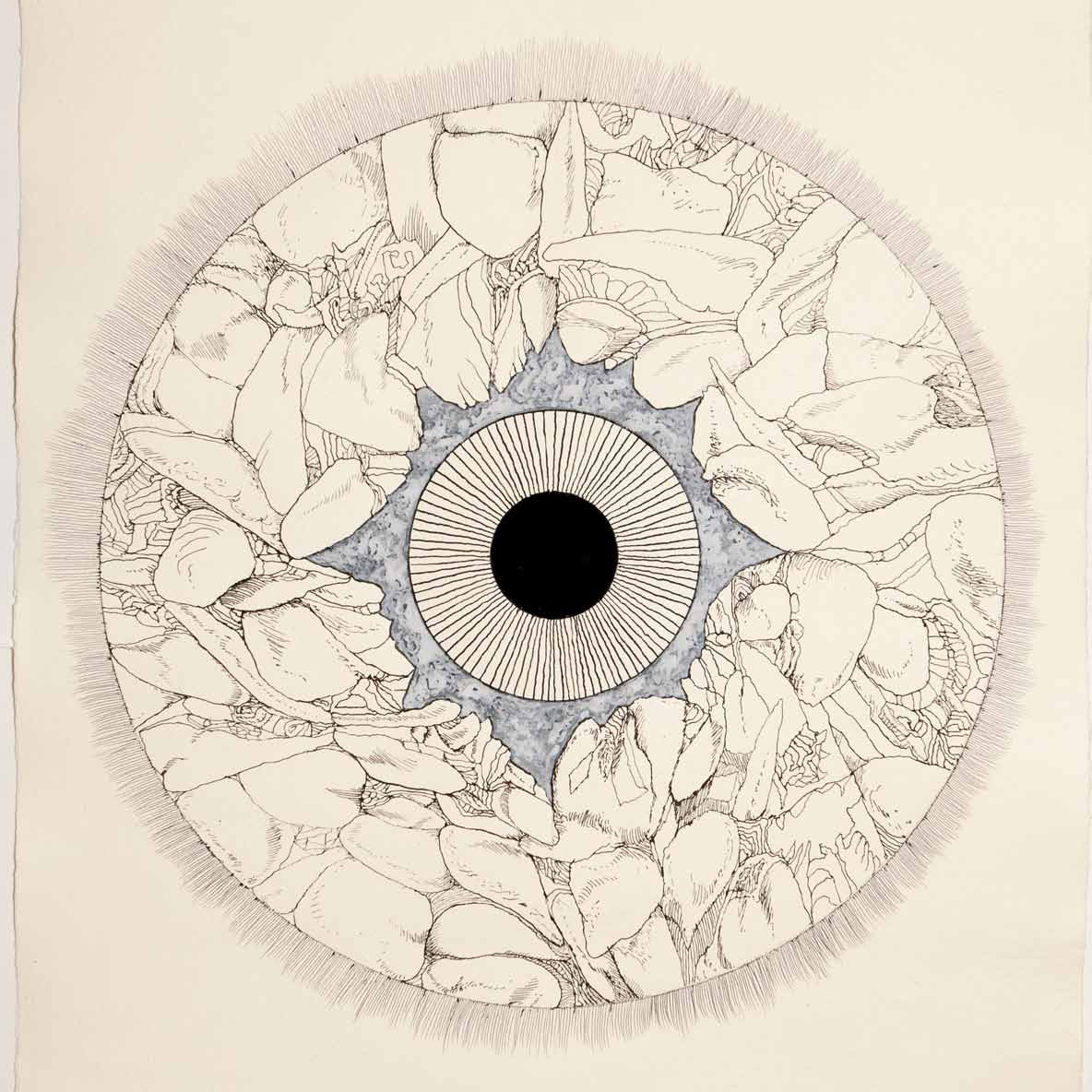 Mandala, rysunek, malarstwo, Andrzej Strumiłło, Andrzej Strumillo, cykl Mandala, polska sztuka współczesna, polski artysta, sztuka współczesna we współczesnej Polsce, współcześni polscy artyści, najlepsi polscy malarze, najlepsi polscy artyści, znani polscy artyści, Galeria Kordegarda, Kordegarda